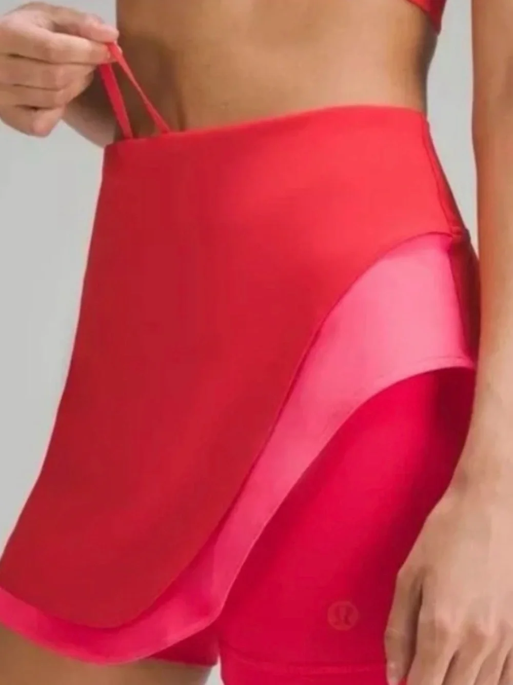 Lululemon asymmetrical tennis skirt
